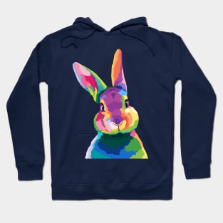 rabbit wpap pop art Hoodie